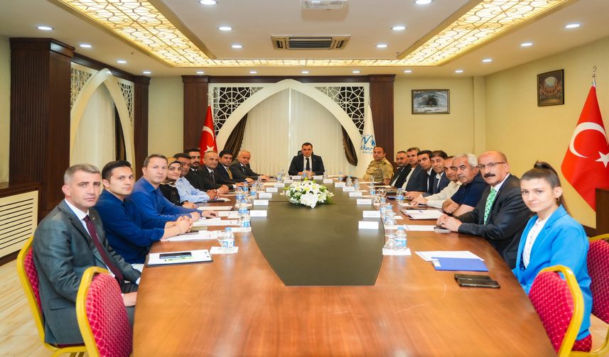 Hakkari’de 15 Temmuz Programı Koordinasyon Toplantısı Yapıldı