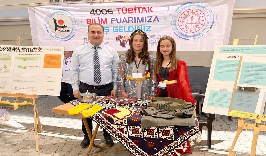 Hakkari’de Bilim Fuarında 60 Proje Sergilendi