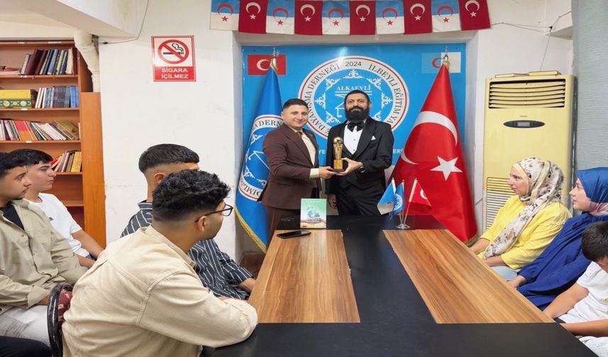 Akif Manaf’a İlbeyli Derneği’nden Eğitim ve Barış Ödülü