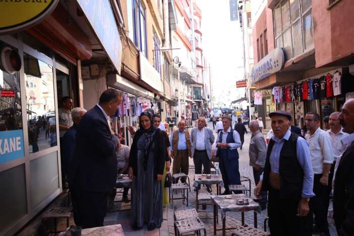 DEM Parti Hakkari İl Örgütünden Esnaf Ziyaretleri