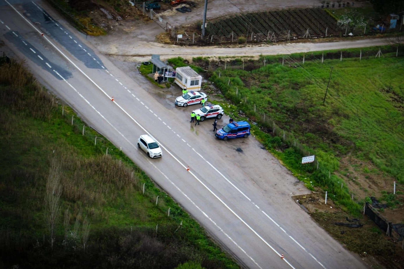Bursa’da Bayram Öncesi Sıkı Trafik Denetimi: Havadan ve Karadan Kontrol