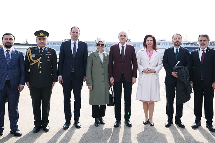 TBMM Başkanı Kurtulmuş Zagreb’de: Üç Deniz Girişimi Zirvesine Katılıyor