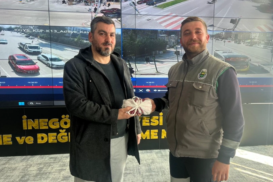 İnegöl’de Örnek Duyarlılık: 200 Bin TL Sahibine Ulaştırıldı