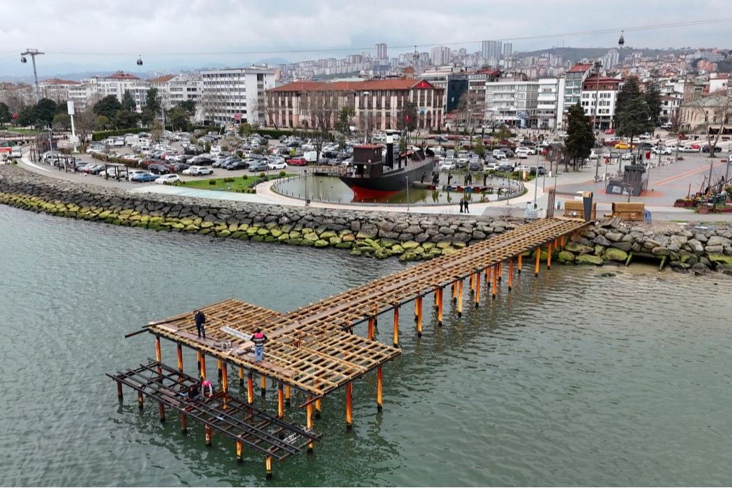 Ordu’da Ayışığı İskelesi Yenileniyor: Daha Güvenli ve Modern Olacak