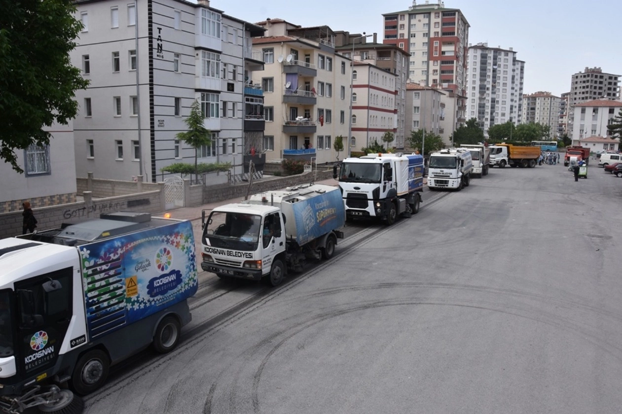 Kocasinan’da Bahar Temizliği Seferberliği: İlçe Baştan Sona Temizleniyor