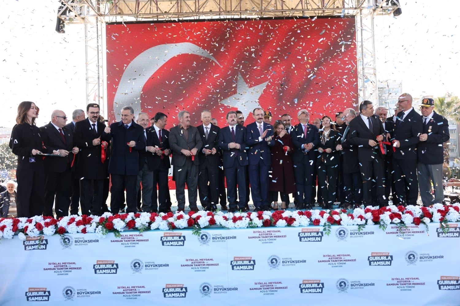 Samsun’da Dev Açılış: İstiklal Meydanı, Tanıtım Merkezi ve Astorya Hizmete Girdi