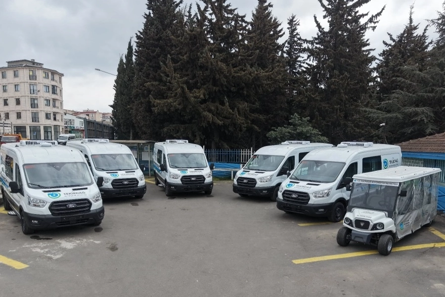 Tekirdağ Büyükşehir’den Cenaze Hizmetlerine Güçlü Takviye: 5 Yeni Araç Hizmete Alındı