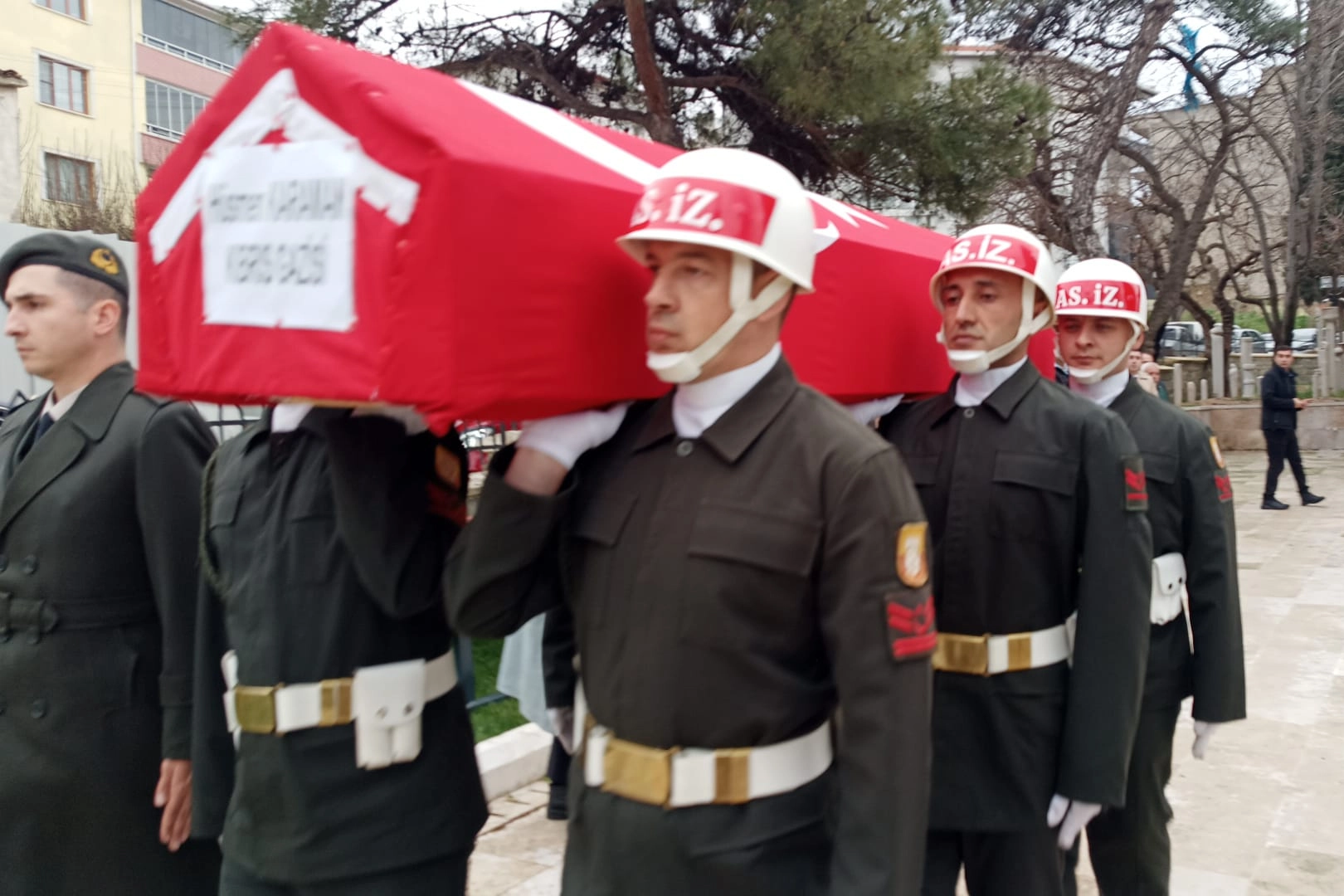 Kıbrıs Gazisi Hüsmen Karaman Keşan’da Son Yolculuğuna Uğurlandı