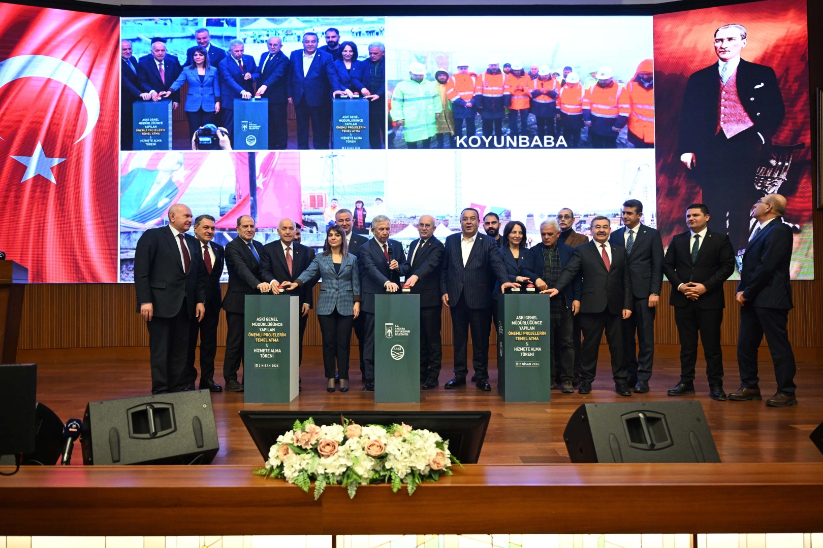 Ankara’da Dev Su Yatırımları: ASKİ Projeleri İçin Temel Atıldı