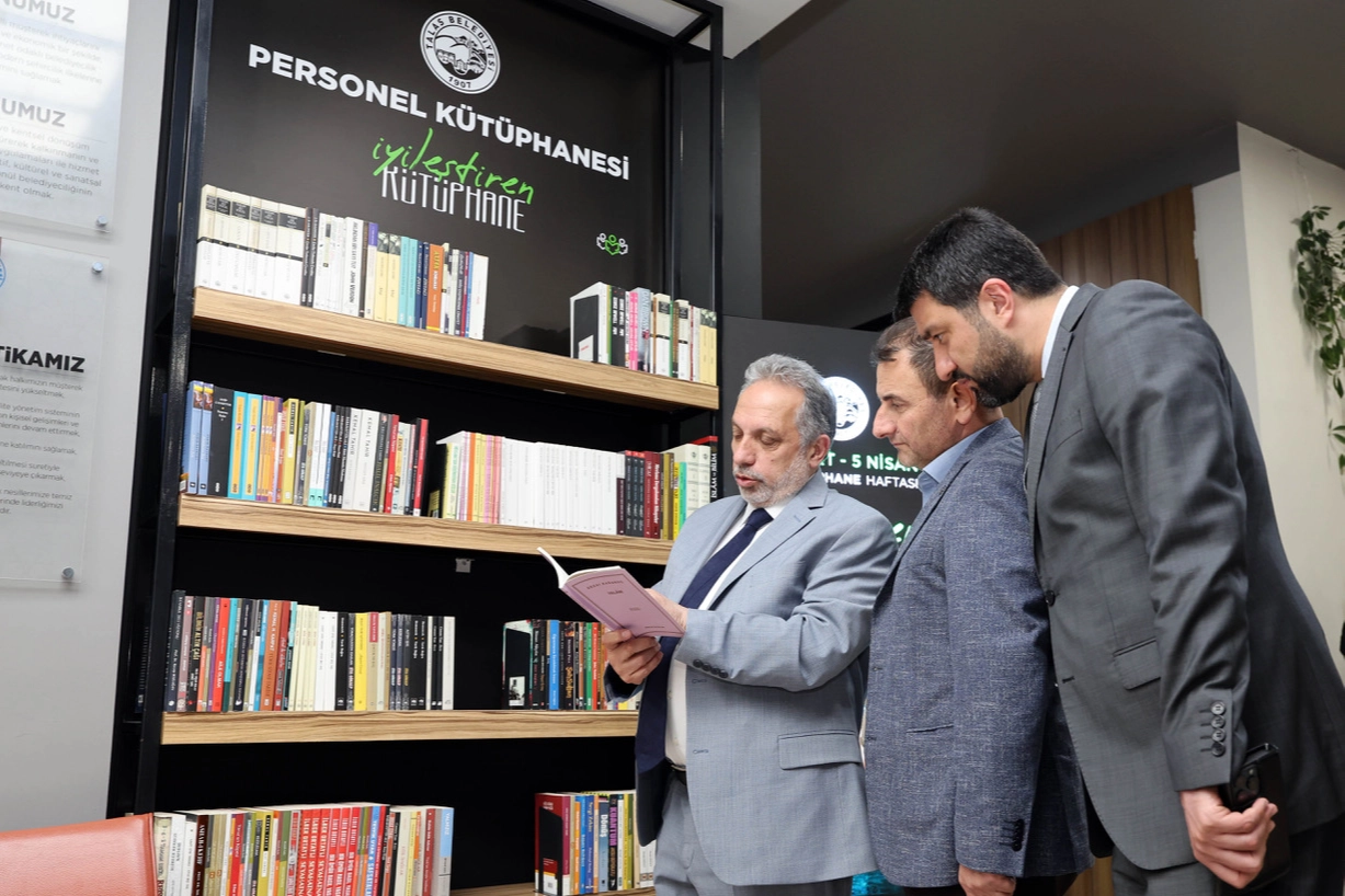 Talas Belediyesi’nden Örnek Proje: “İyileştiren Kütüphane” Hizmete Açıldı
