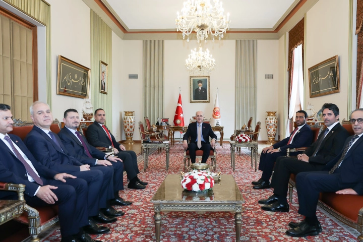 TBMM Başkanı Kurtulmuş, Körfez Ülkeleri ve Ürdün Büyükelçilerini Kabul Etti