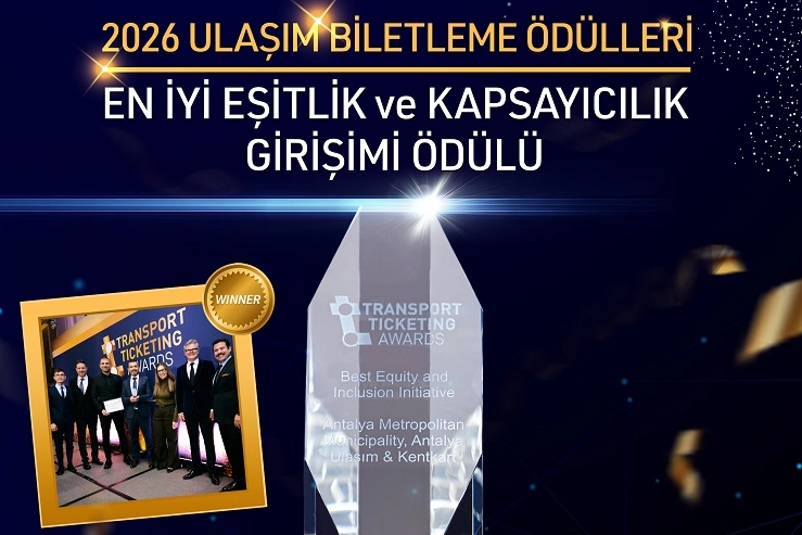 Antalyakart’a Londra’dan Büyük Ödül: Engelsiz Ulaşım Projesi Zirvede