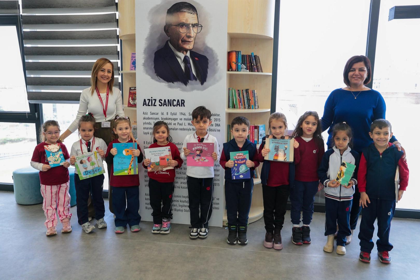 Aziz Sancar Kütüphanesi Öğrencilerle Doldu: Kütüphane Haftası’na Yoğun İlgi