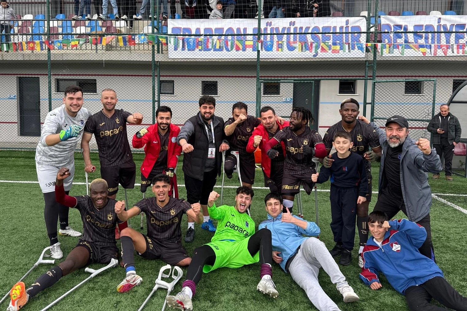 Trabzon Ampute Futbol Takımı Deplasmanda Kazandı: 3. Sıraya Yükseldi