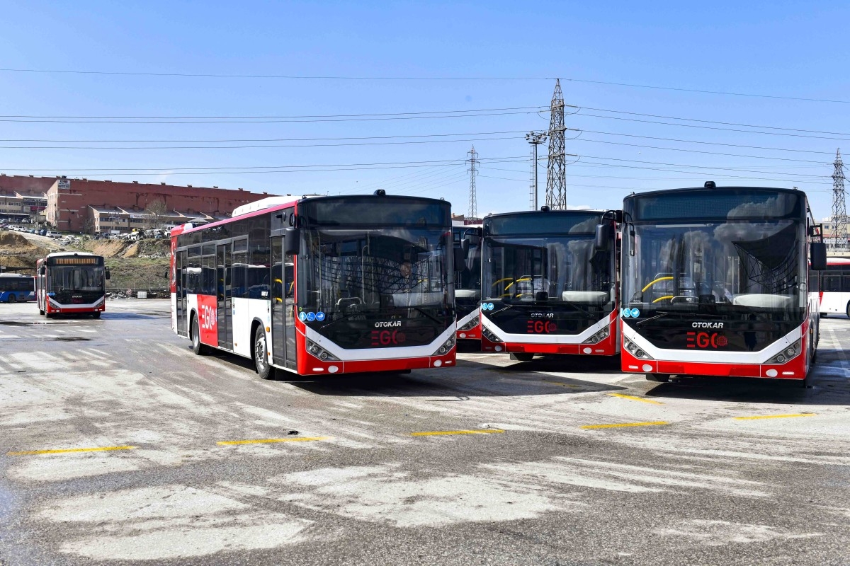 Ankara’da Toplu Ulaşıma Güçlü Takviye: EGO Filosuna 16 Yeni Otobüs
