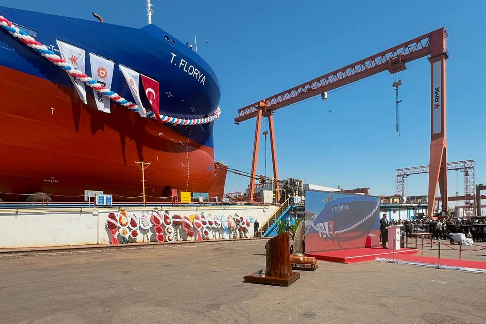 NB129 T. FLORYA Denize İndirildi: Türk Denizcilik Sanayiine Güçlü Katkı