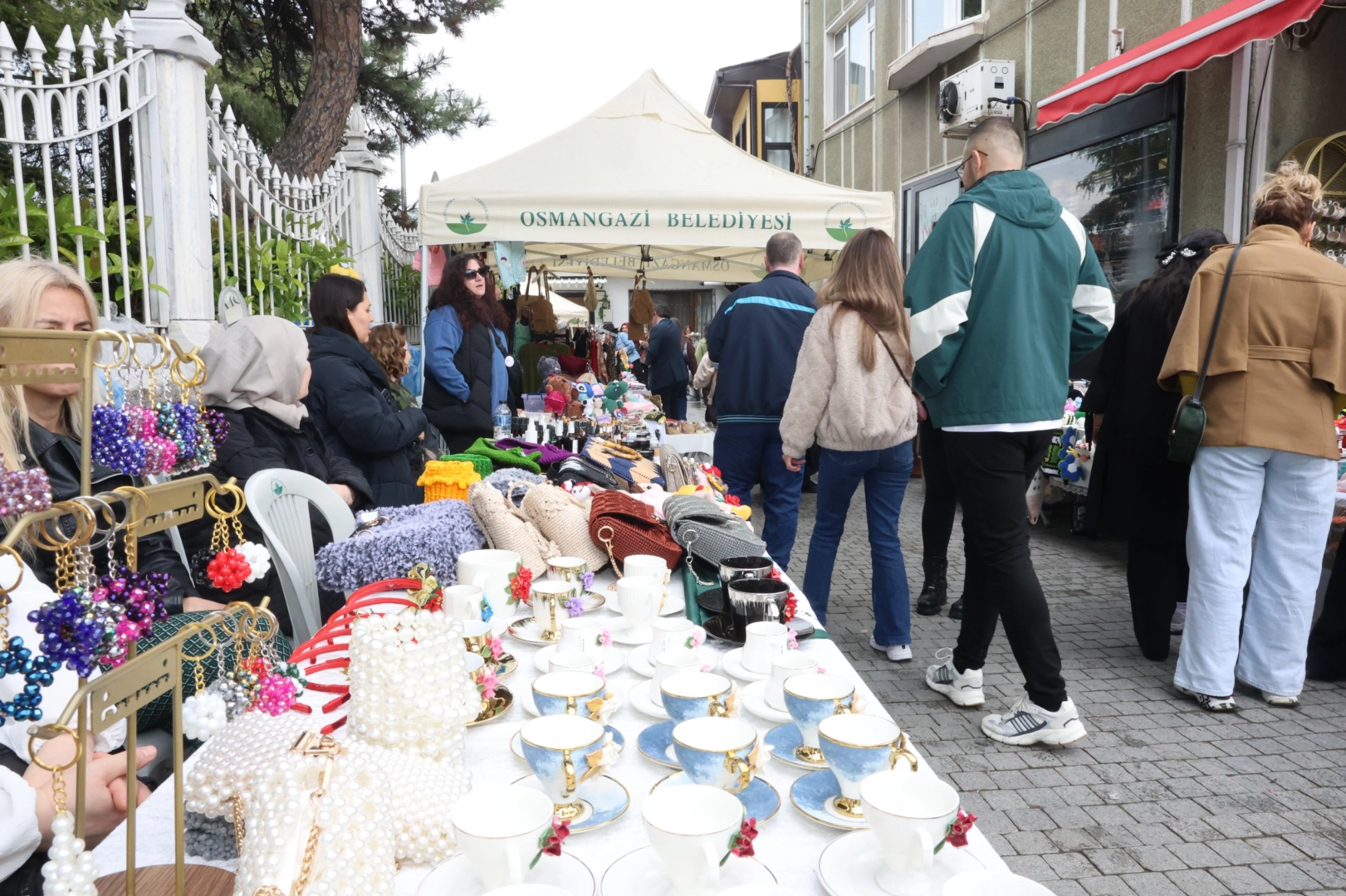 Bursa’da Kadın Girişimciler Sokağı İlgi Odağı Oldu