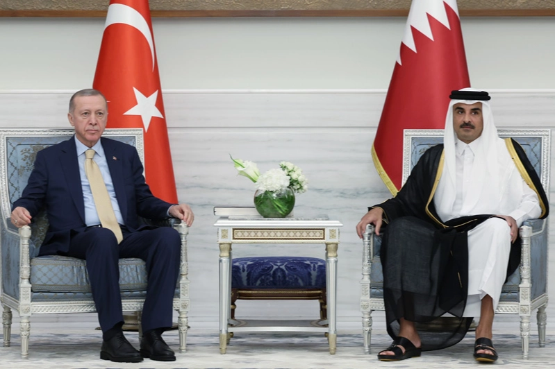 Cumhurbaşkanı Erdoğan, Katar Emiri Al Sani ile Ateşkesi Görüştü