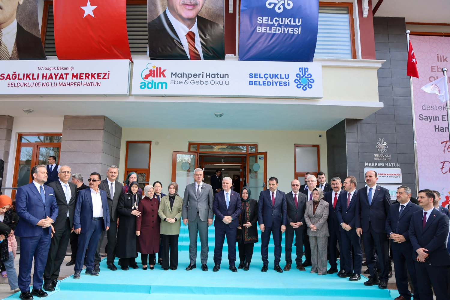 Selçuklu’da “İlk Adım Ebe Gebe Okulu” Açıldı