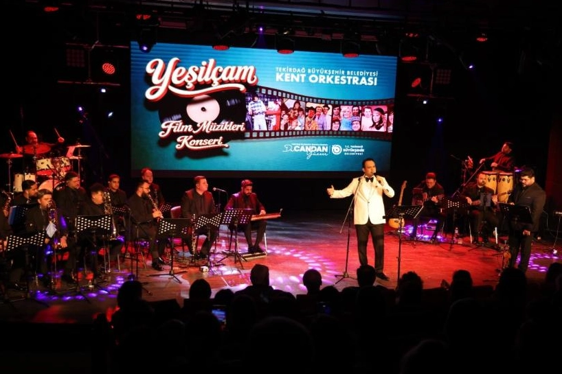 Tekirdağ’da Yeşilçam Rüzgarı: Film Müzikleri Konseri Büyük Beğeni Topladı
