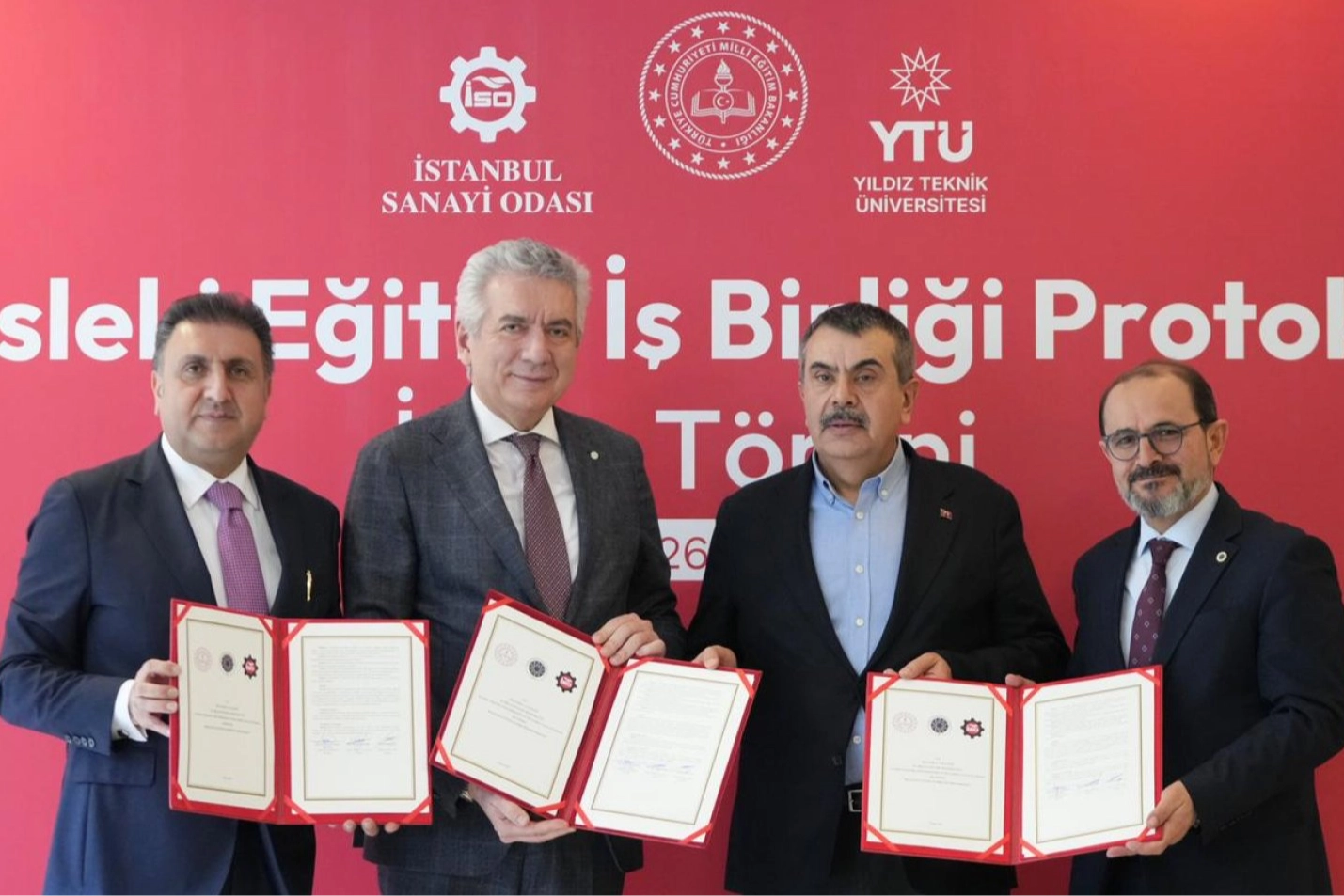 Mesleki Eğitimde Yeni Adım: MEB, İSO ve YTÜ Arasında İş Birliği Protokolü İmzalandı