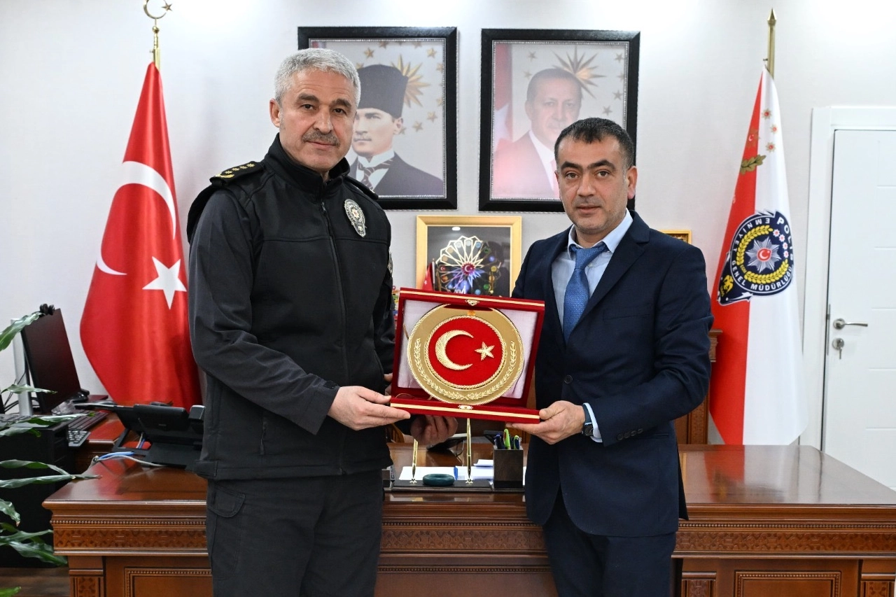 Düzce Gazeteciler Cemiyeti’nden Emniyet Müdürü Ergüder’e Ziyaret