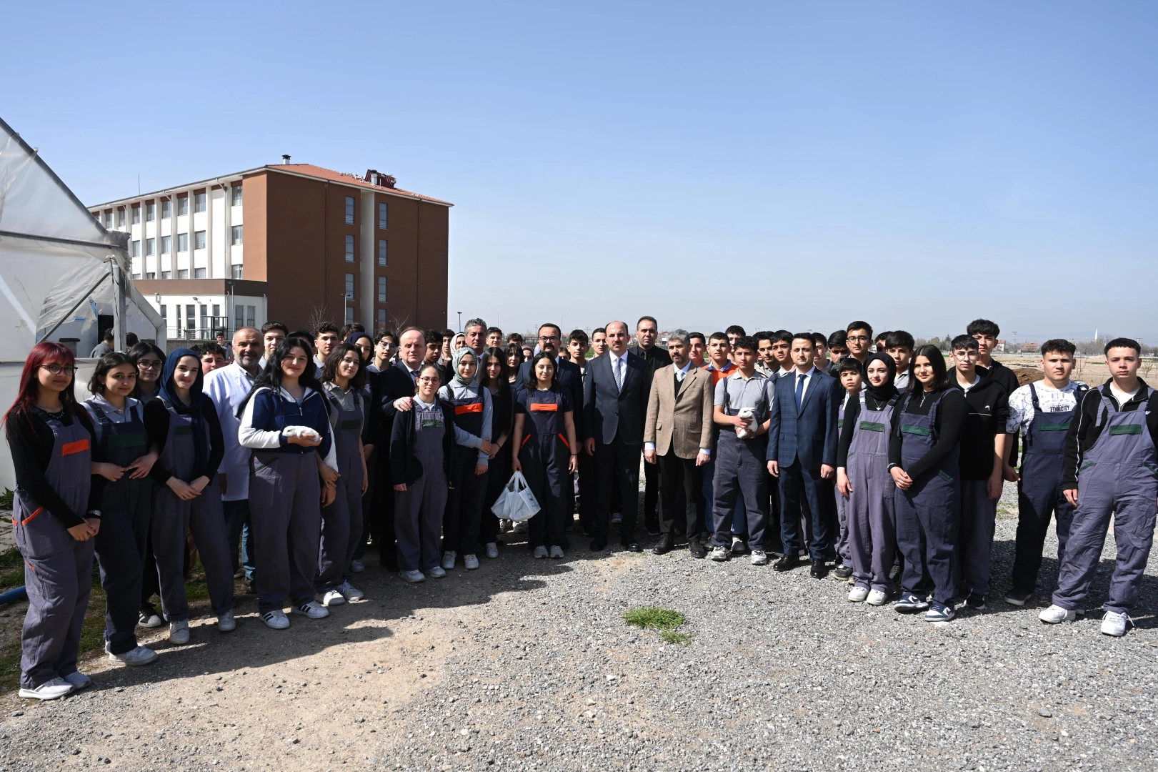 Konya’da Tarım Lisesine Anlamlı Ziyaret