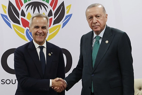 Erdoğan ile Kanada Başbakanı Carney Telefonda Görüştü