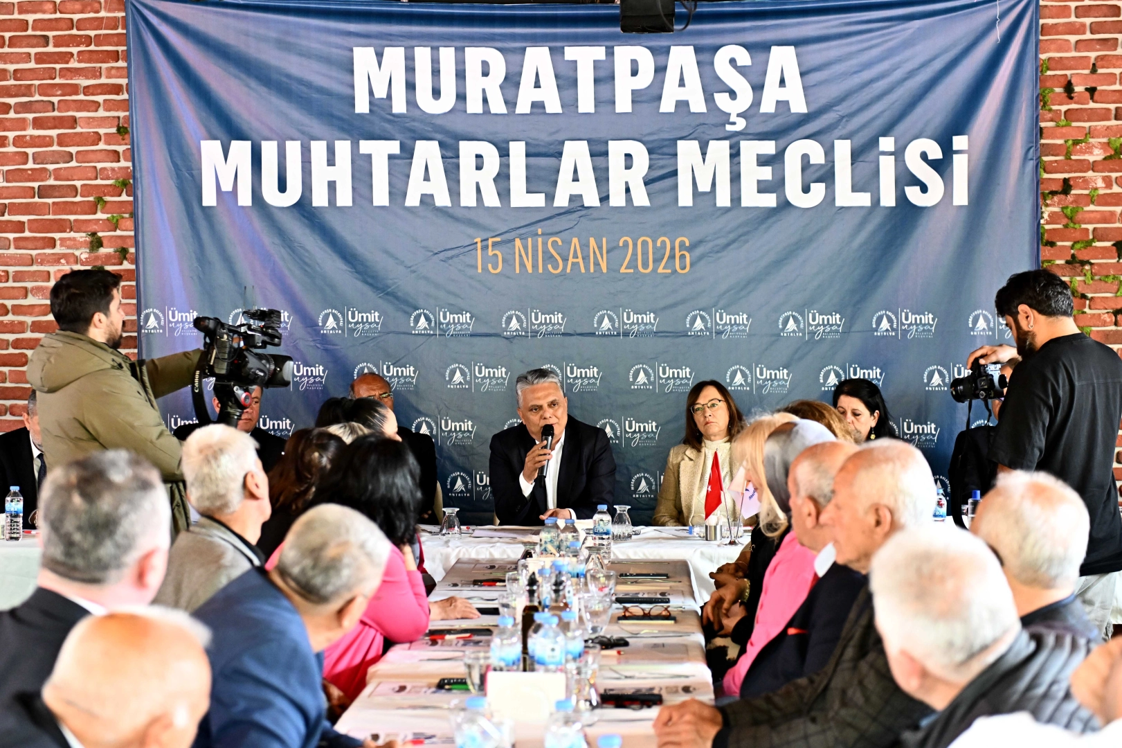 Muratpaşa’da Muhtarlar Meclisi Toplandı