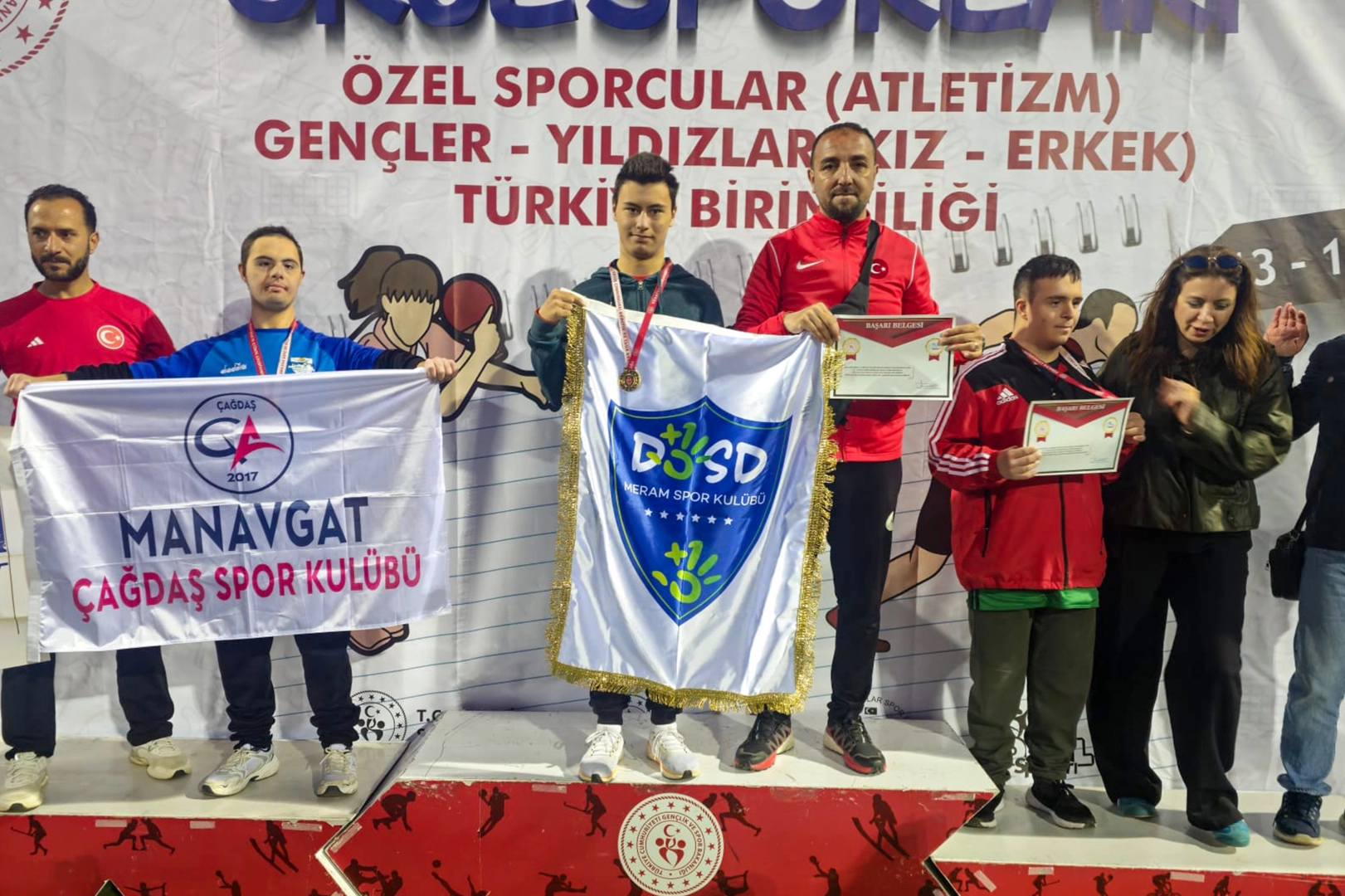 DOSD Meram Spor Kulübü’nden Samsun’da Büyük Başarı: Özel Sporcular Türkiye’ye Damga Vurdu