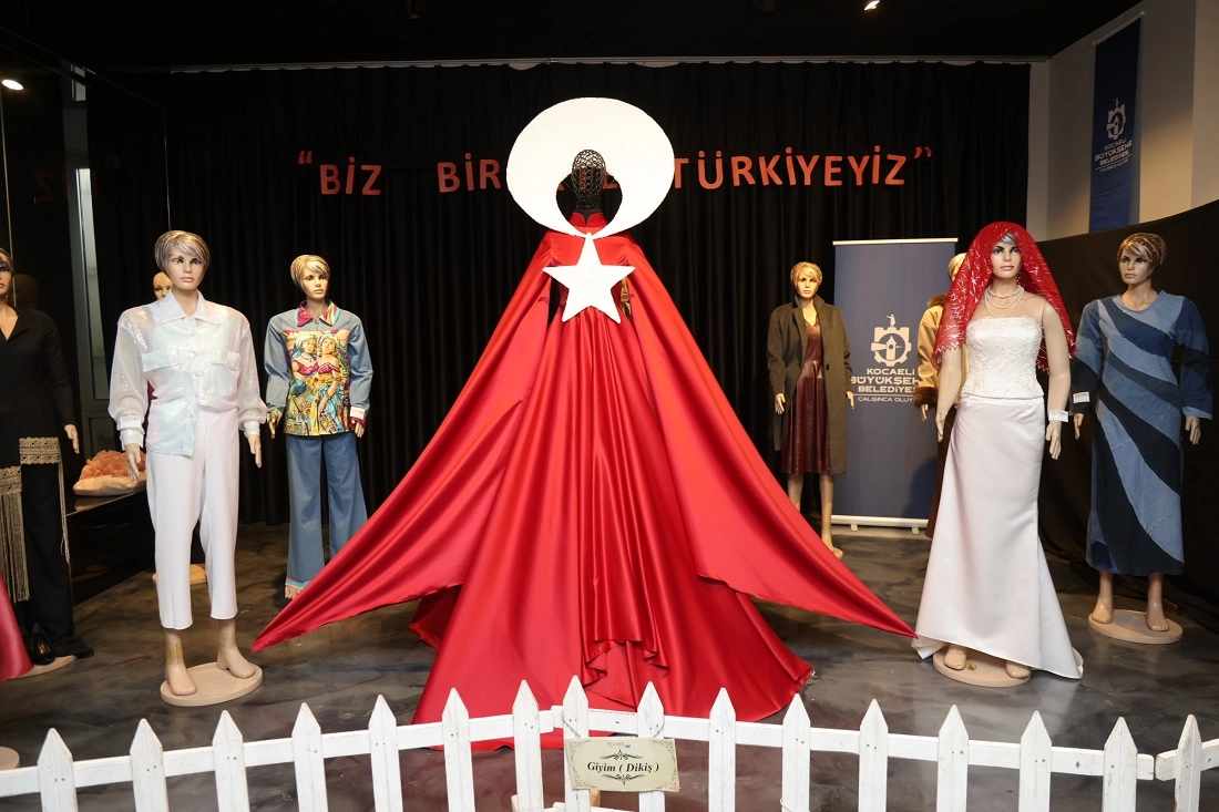 KO-MEK Darıca Sergisi Açıldı: El Emeği Eserler Göz Doldurdu