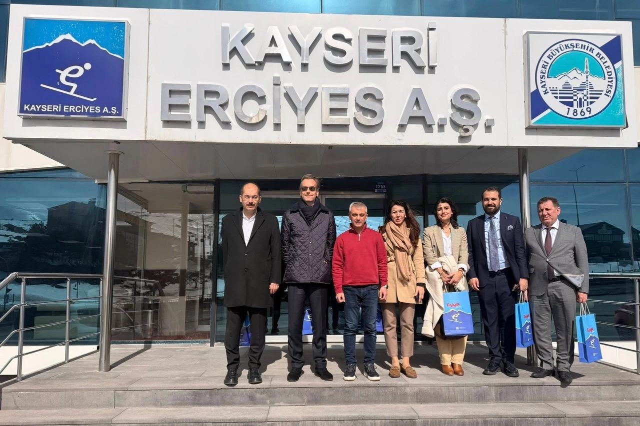 Belçika Heyetinden Erciyes Kayak Merkezi’ne Hayranlık Dolu Ziyaret