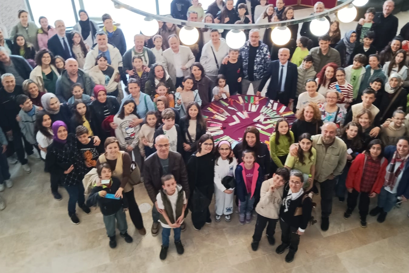 Bursa Nilüfer Sadettin Türkün Ortaokulu’nda Veliler ve Öğrenciler Aynı Sınavda Buluştu