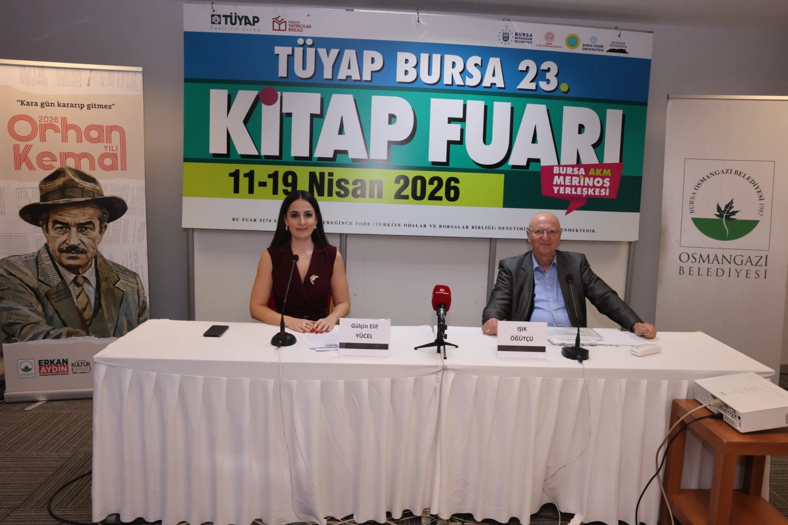 Bursa 23. Kitap Fuarı’nda “Orhan Kemal Bursa’da” paneli yoğun ilgi gördü