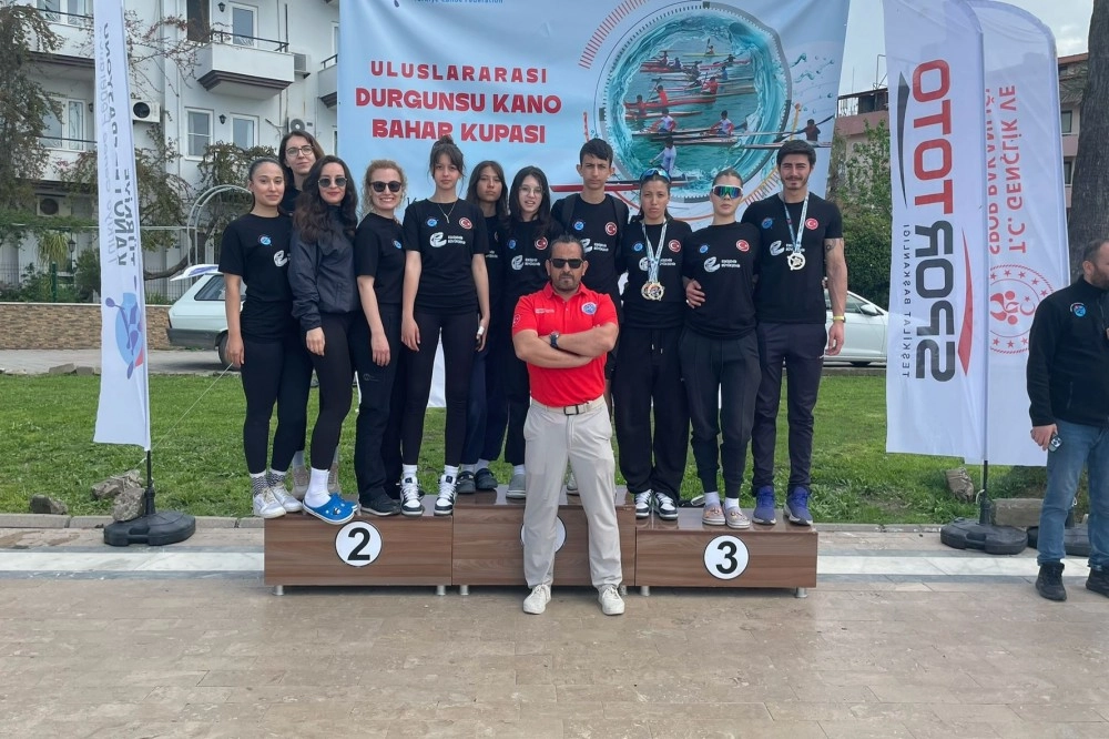 Eskişehirli Kanocular Muğla’da Zirveye Damga Vurdu: Çifte Şampiyonluk Geldi