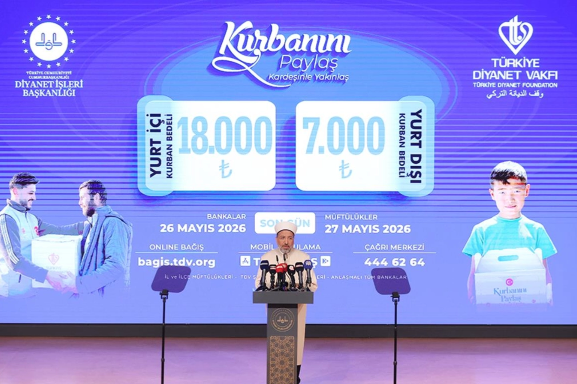 Diyanet’ten 2026 Kurban Bedelleri Açıklandı: Yurt İçi 18 Bin TL
