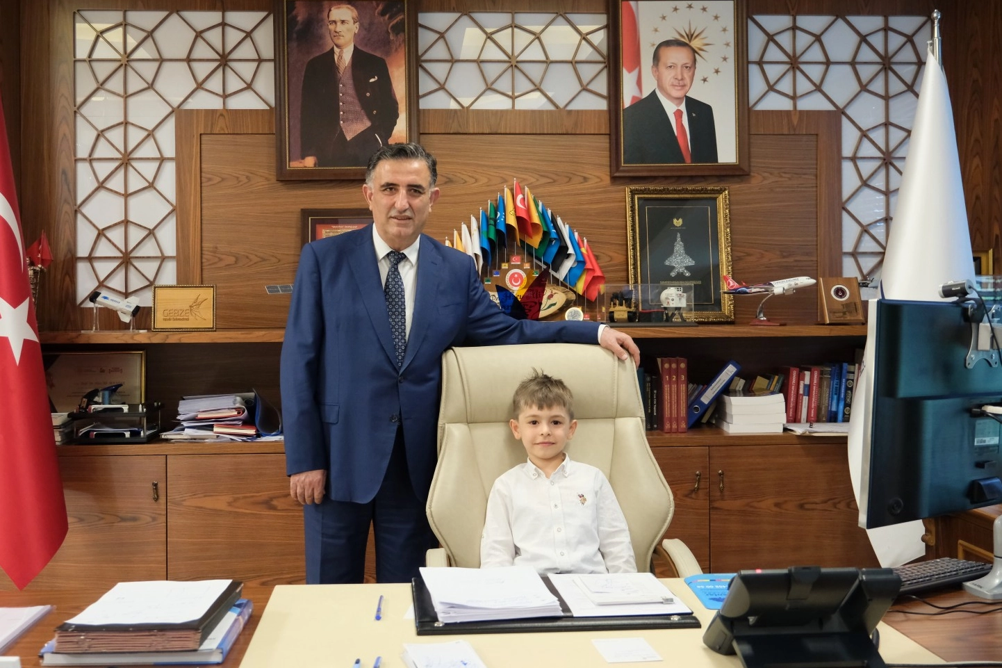 GTÜ’de 23 Nisan Geleneği: Rektörlük Koltuğu Miniklere Emanet
