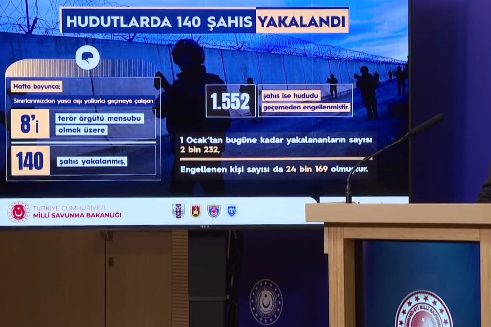 MSB Haftalık Raporu: Hudutlarda Kuş Uçurtulmuyor, Tüneller Bir Bir İmha Ediliyor!