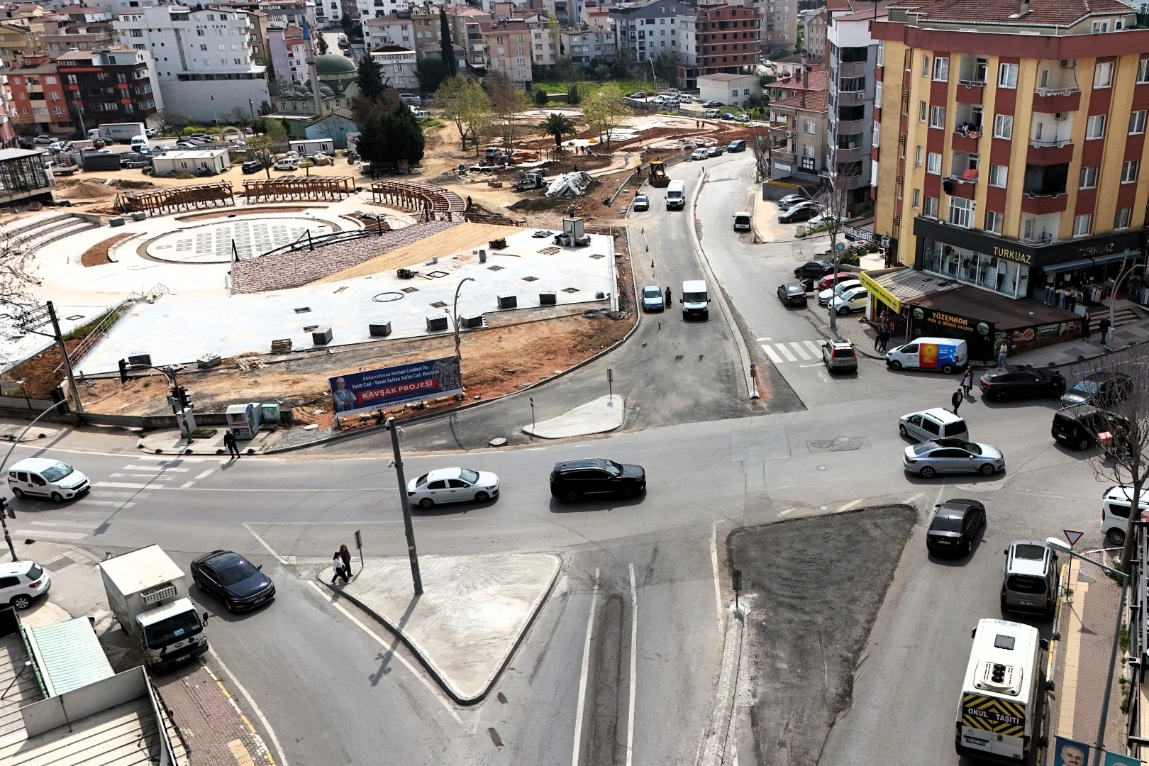 Çayırova’da Kavşak Düzenlemesinde Sona Gelindi