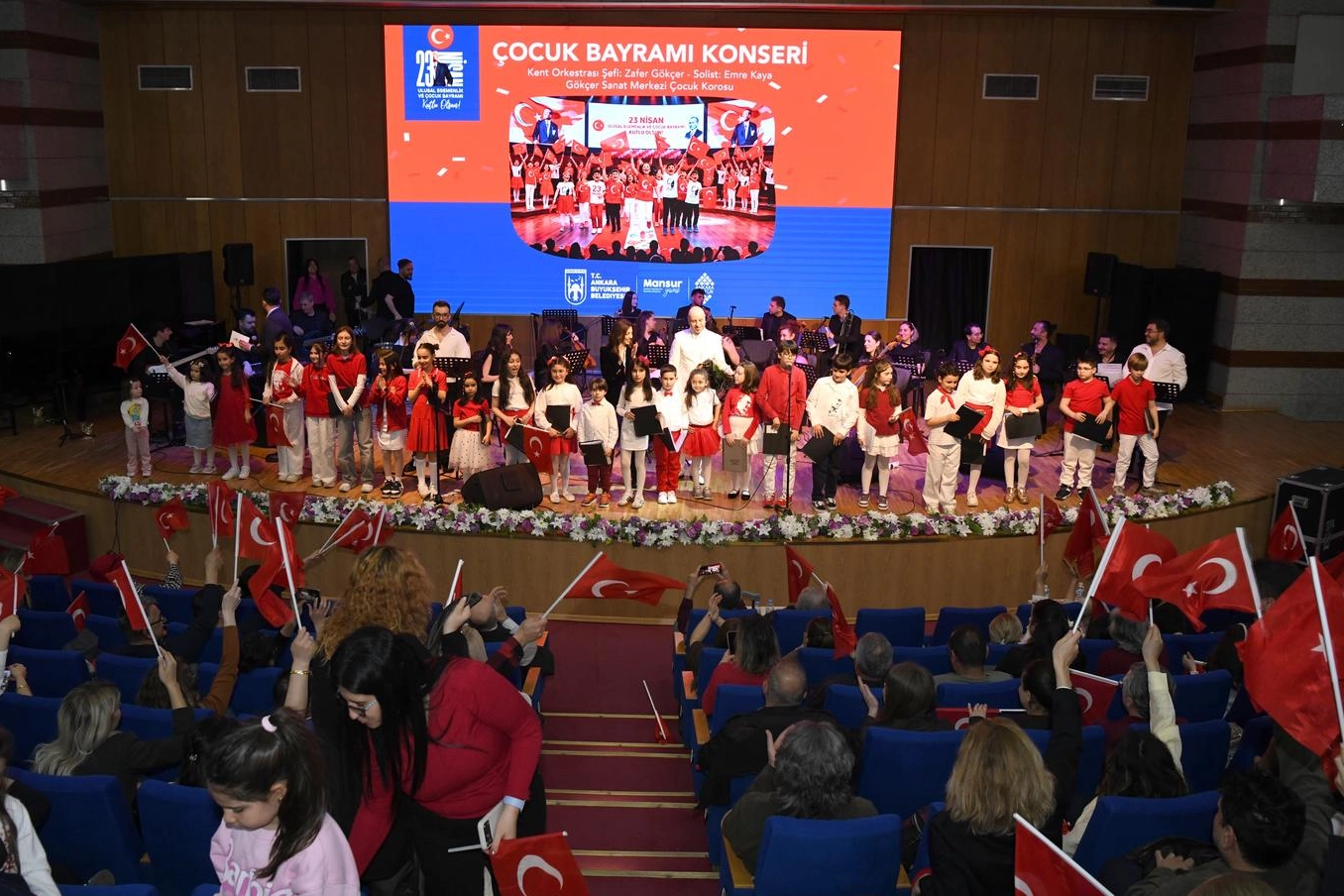 Ankara’da 23 Nisan Coşkusu: ABB Çocukları Etkinliklerle Buluşturdu