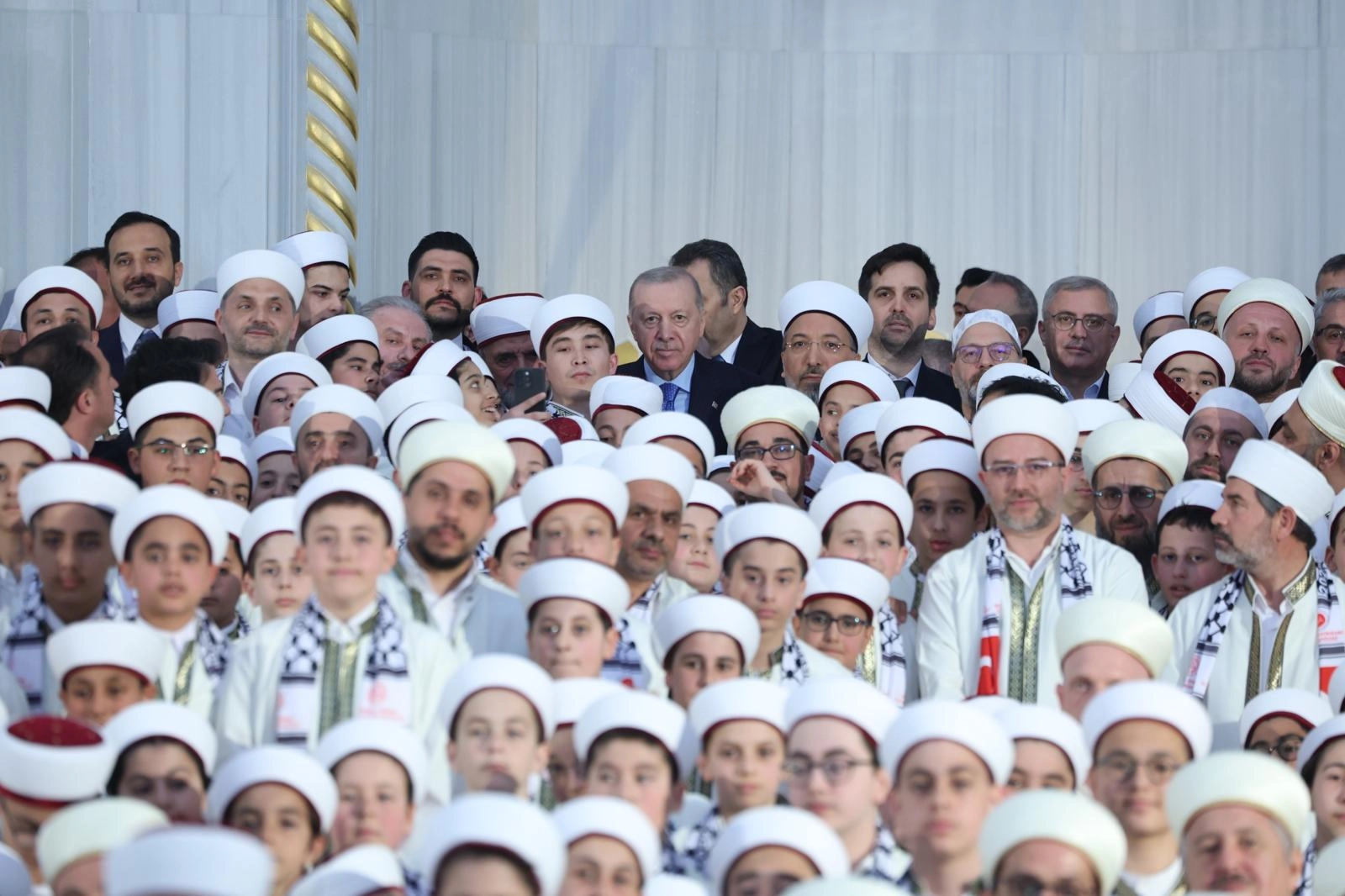 Cumhurbaşkanı Erdoğan, Çamlıca Camii’nde Hafızlık İcazet Törenine Katıldı