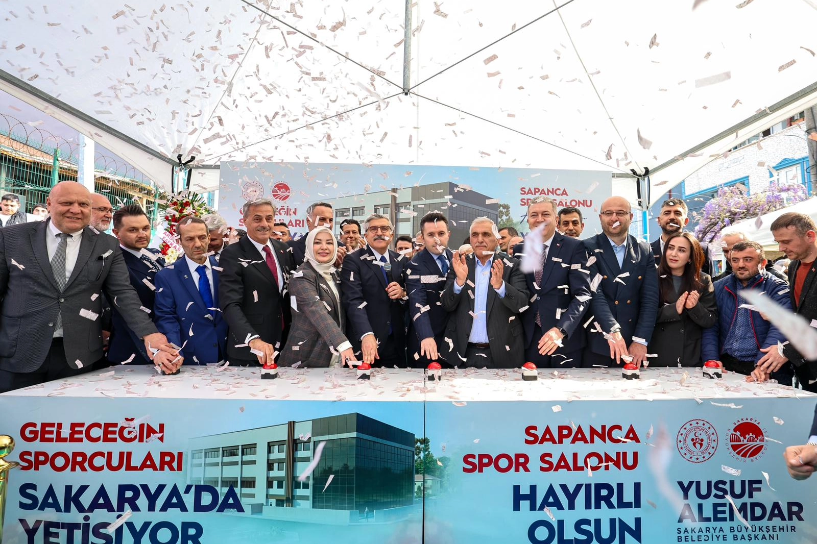Sakarya’da Spor Yatırımları Hız Kesmiyor: Sapanca Spor Salonu’nun Temeli Atıldı