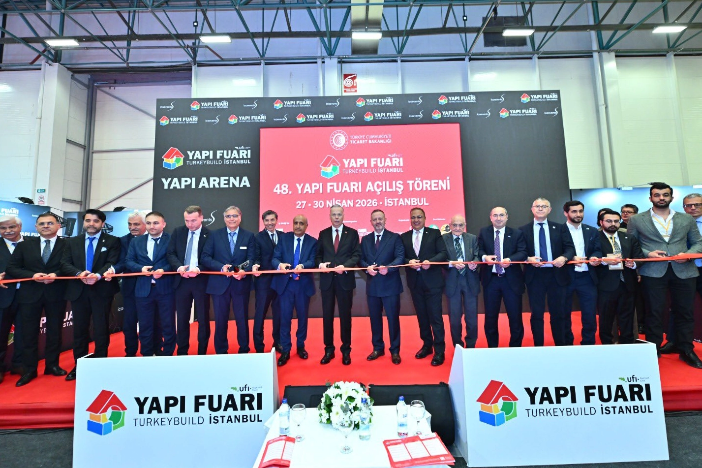 İnşaatın Kalbi İstanbul’da Atıyor: 48’inci Yapı Fuarı İhracat Rekoruyla Açıldı!
