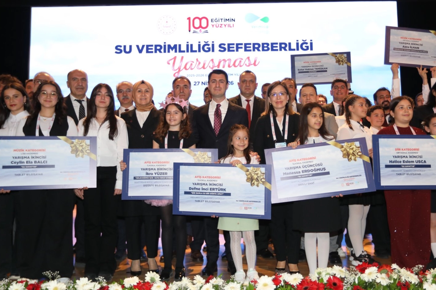 "Su Medeniyettir": Su Verimliliği Seferberliği’nde Ödüller Sahiplerini Buldu