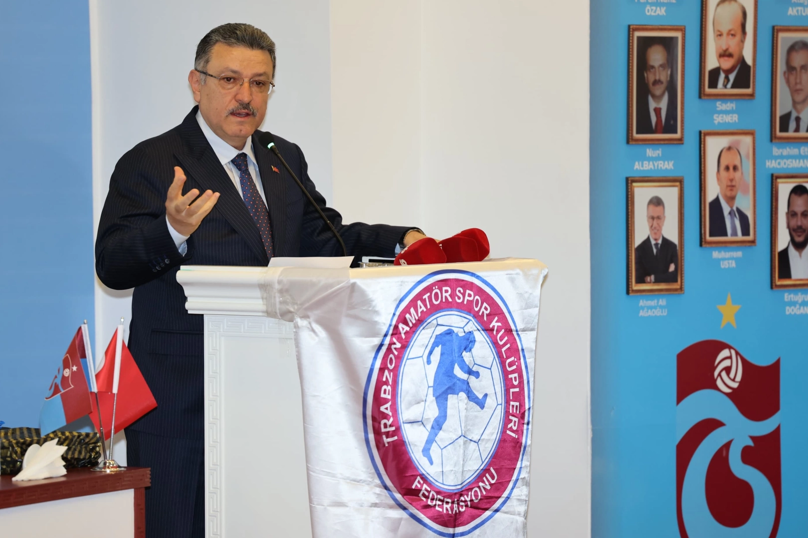 Trabzon’da Amatör Sporun Kalbi Attı: Ahmet Metin Genç’ten "Tam Destek" Sözü