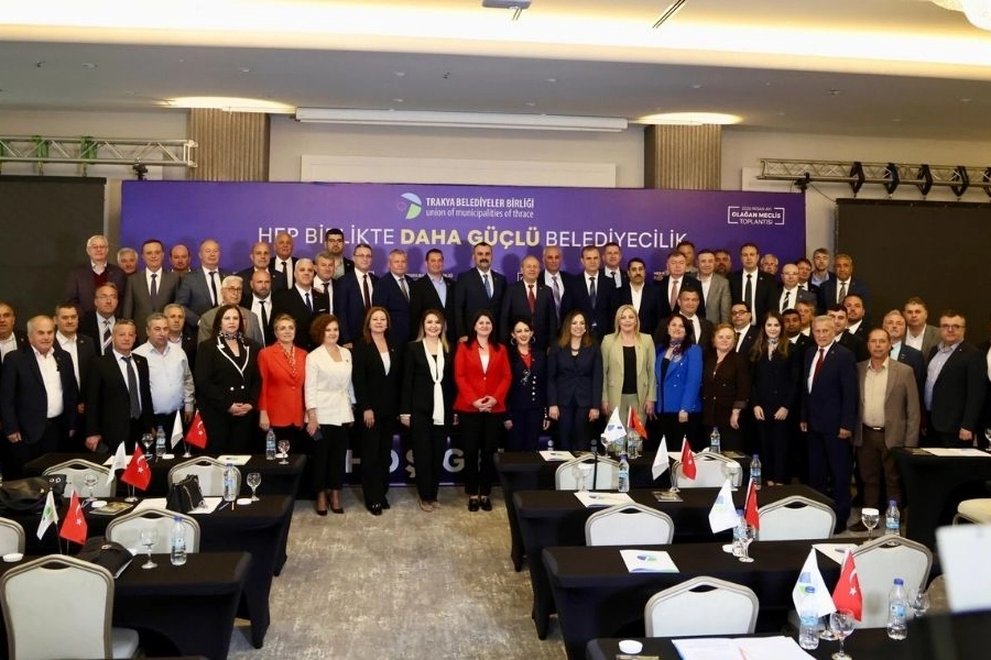 Trakya Belediyeler Birliği’nde Candan Yüceer Güven Tazeledi: "Sorunlarımız Ortak"