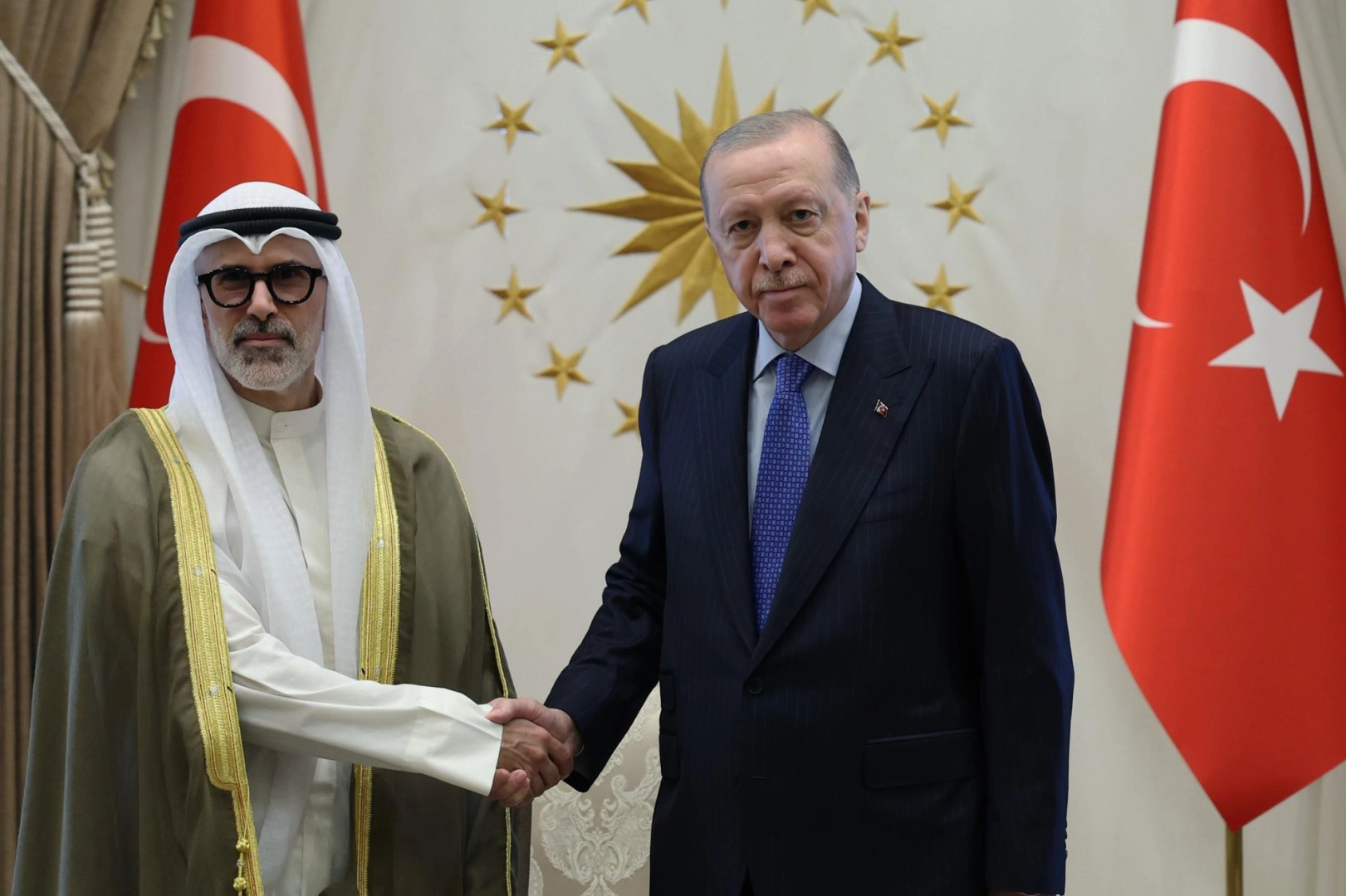 Cumhurbaşkanı Erdoğan, Kuveyt Dışişleri Bakanı'nı Kabul Etti