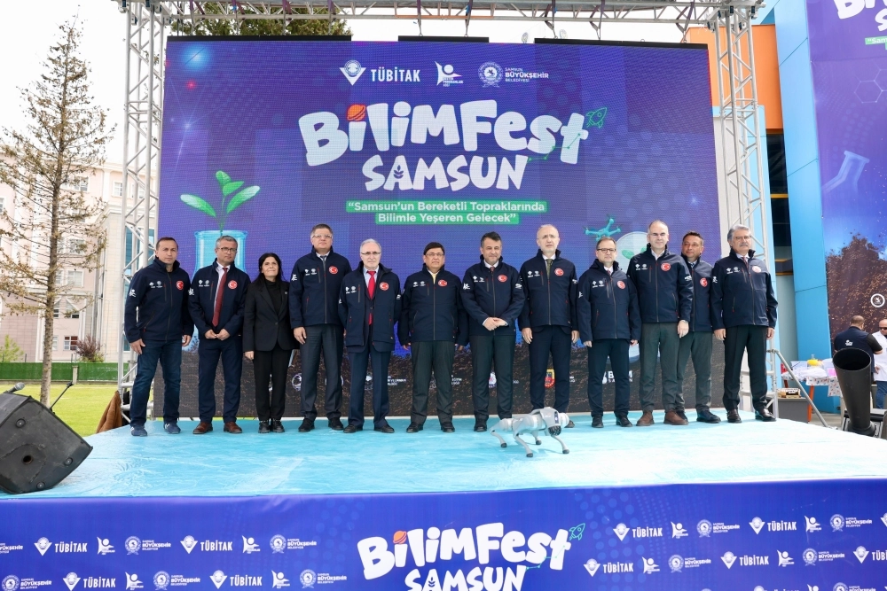 Samsun’da Bilim ve Teknoloji Rüzgârı: BİLİMFEST Kapılarını Büyük Bir Coşkuyla Açtı