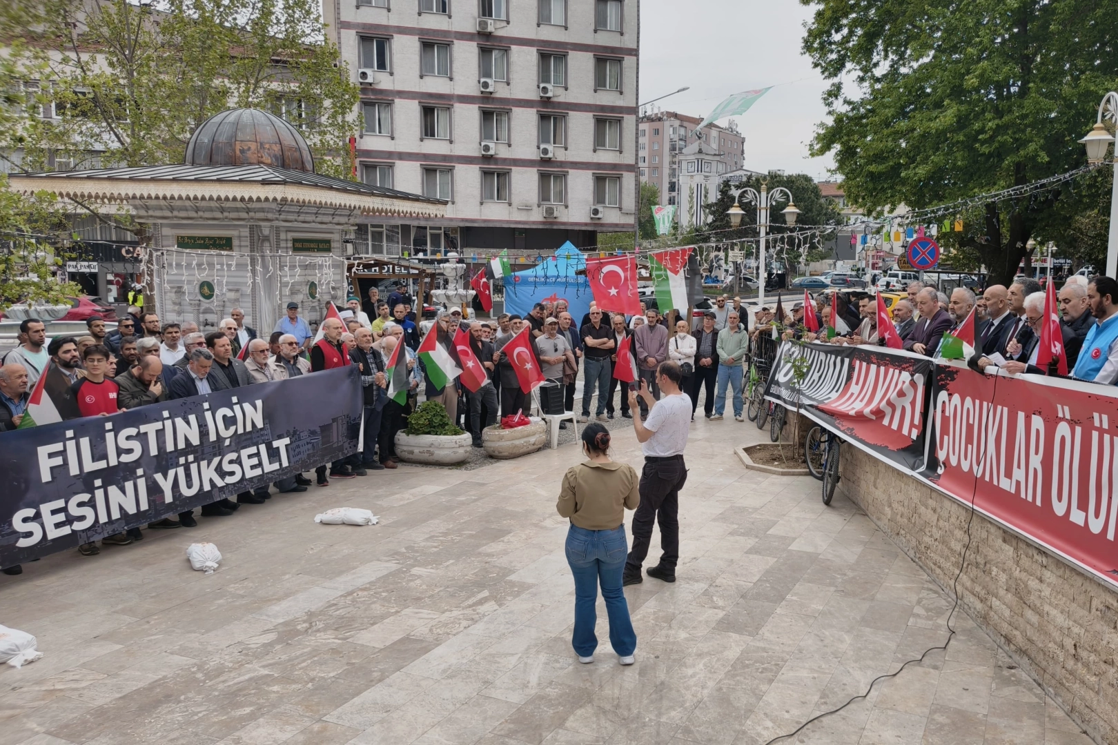 Gemlik’ten Filistin’e Destek: "İnsanlık Onuru Hedef Alındı"