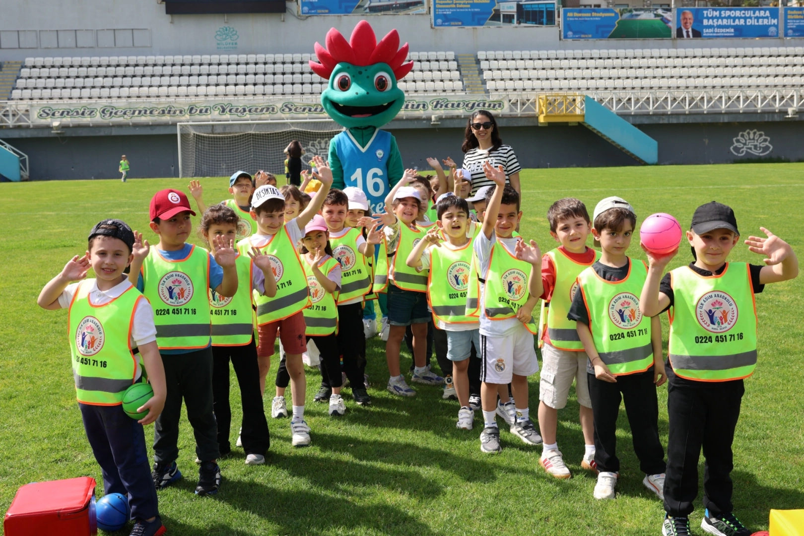 Minik Sporcuların Büyük Heyecanı: Nilüfer’de Okul Öncesi Şenlik Coşkusu